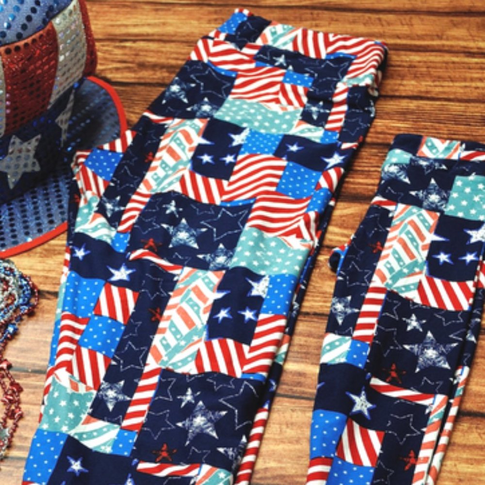 LuLaRoe Americana Mommy & Me Set